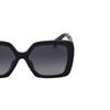 Miu Miu Logo Embossed Irregular Shape Sunglasses Women sunglasses Black 0MU10YS1AB5D156