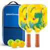 Children's Cartoon Fiberglass Pickleball Paddle Set