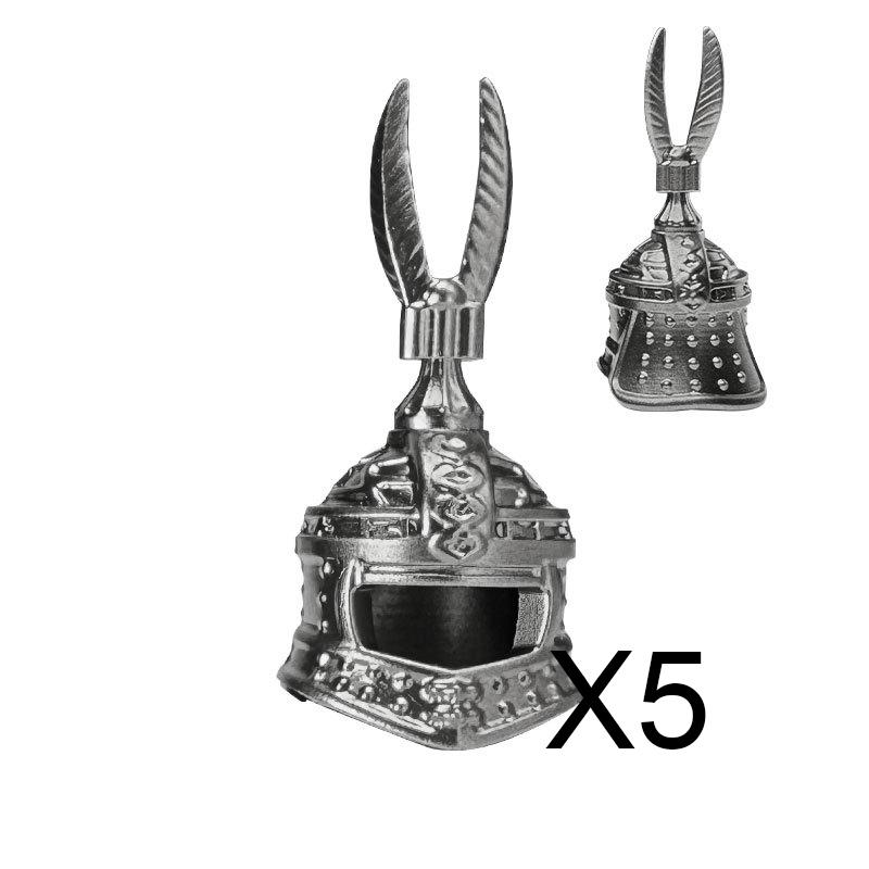 MOC Bausteine Mittelalter Ritter Soldat Actionfiguren Waffen Zubehör Schwert Speer Umhang Weste Helm Rüstung Geschenk Spielzeug Stein