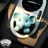 Car Vent Air Freshener Cute Pet Clip, Elephant/Dog/Lamb/Hippo/Penguin Dashboard Accessories Trim Resin Diffuser for Auto Interior Decoration Scent