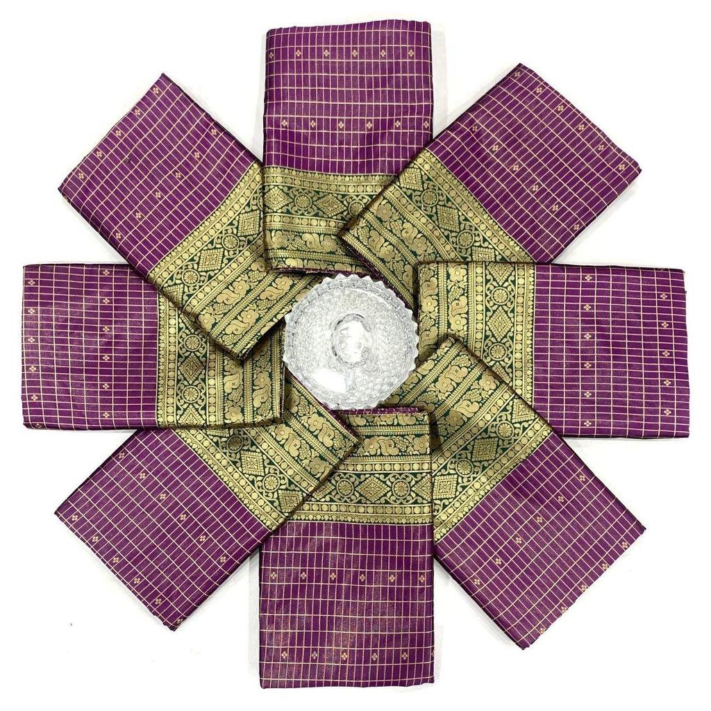 New Launch Soft Lichi Silk Jacquard Saree