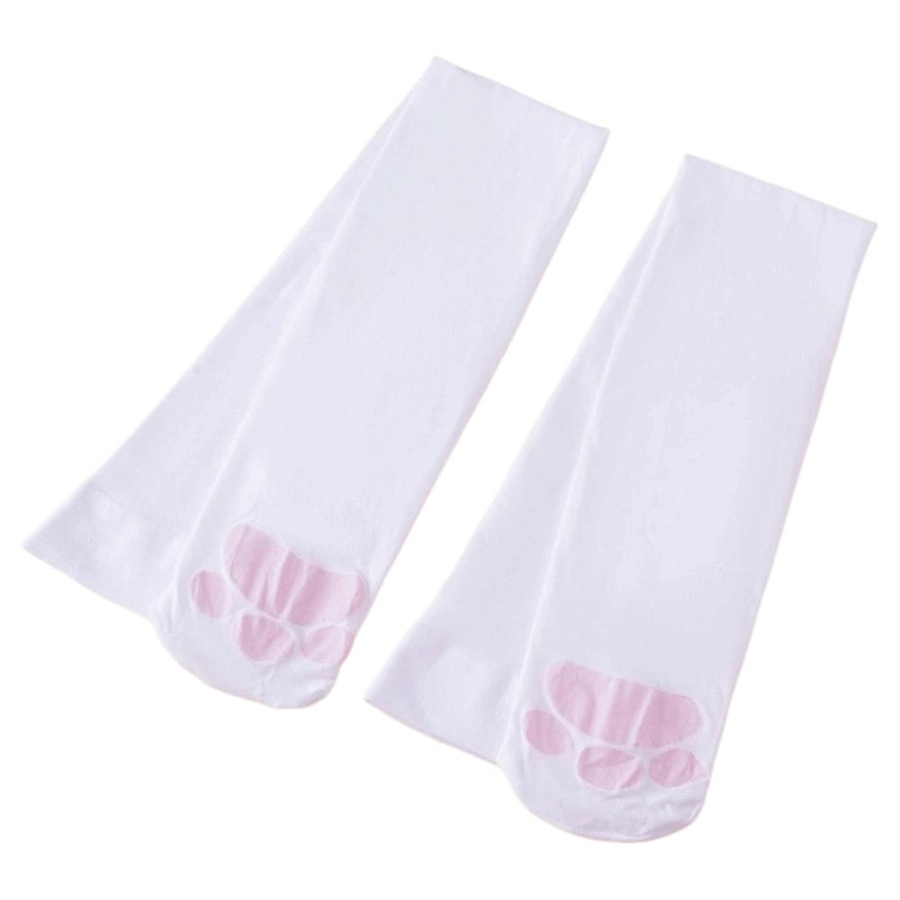 Above Knee Thigh High Stockings Lolita JK Cat Claw Stockings Cat Paw Long Socks Comic Convention