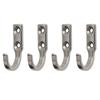 M-Modern-4 PCS Stainless Steel Hooks Stainless Steel Solid Single Hook Coat Hook