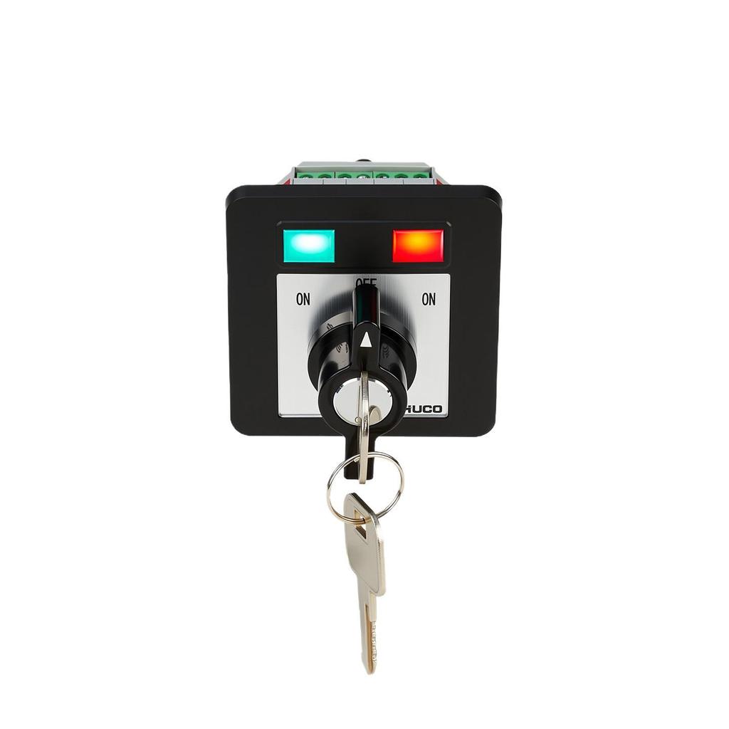 Zhuochao LW12-16/D0083.1-72S3 ON-OFF-ON 3-Gear Light & Lock Switch