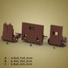 MOC Medieval Furniture Building Blocks Cannon Sheepskin Leather Rack Spinning Wheel Map Desk Loom Bricks Toys Kids Gift