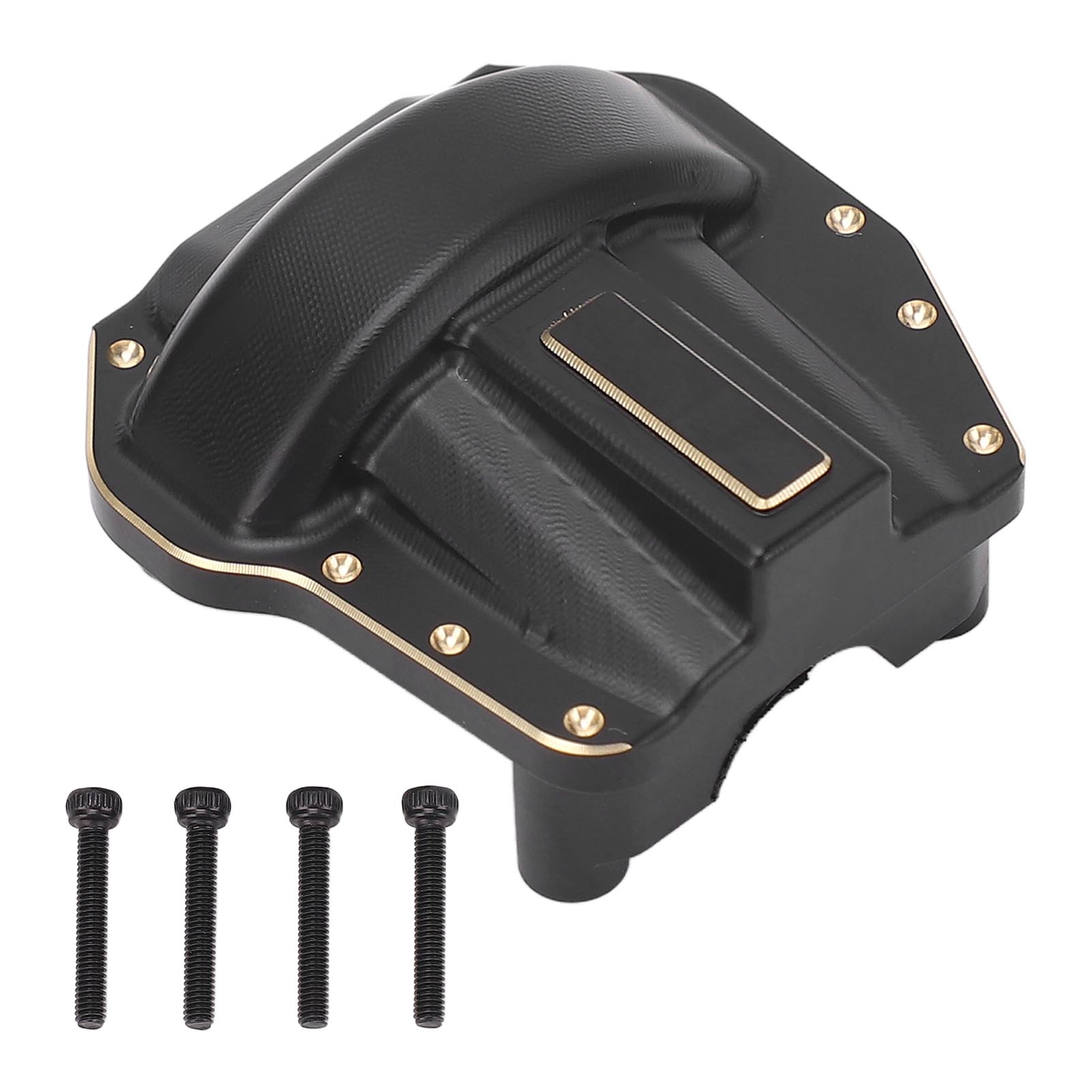 

Корпус диференціала з дистанційним управлінням, латунь, корпус диференціала RC для SCX10 III 1/10, чорний