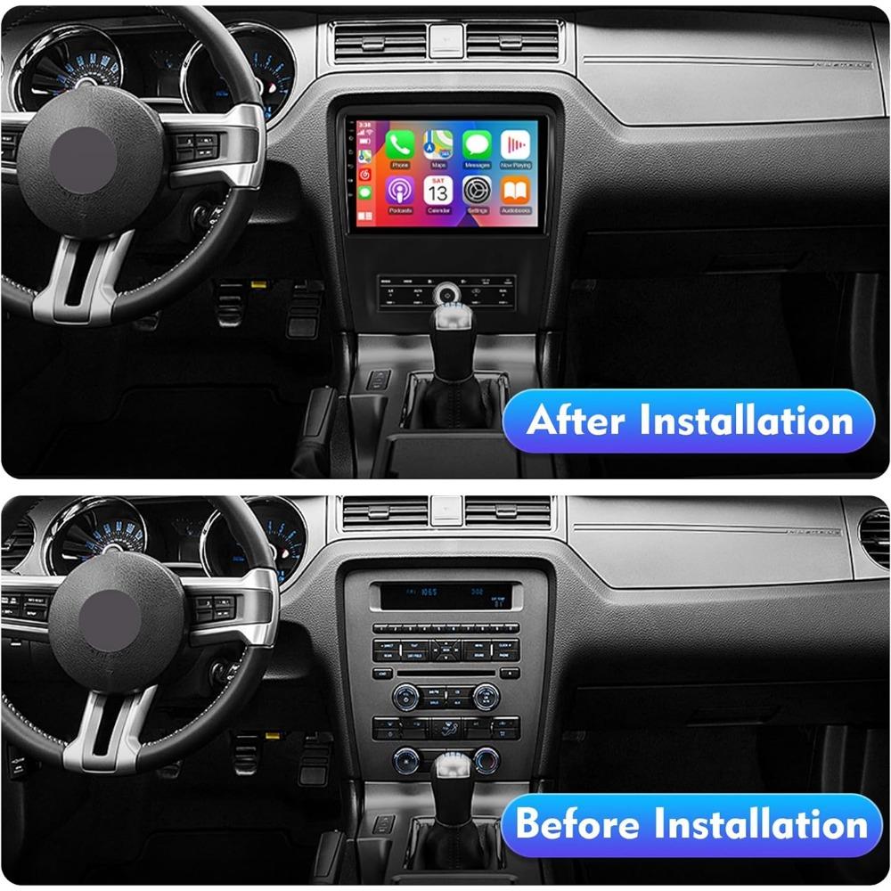 Android 13 For Ford Mustang 2009 - 2014 Stereo Multimedia Player Car Radio GPS Navigation DSP WiFi Bluetooth Carplay