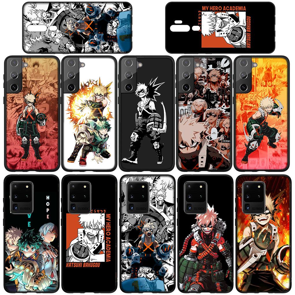 My Hero Academia Katsuki Bakugo BNHA Phone Cover for Xiaomi Redmi Note 11 10 9 8 Pro 9S 10S 11S 9A 9C NFC 9T 10A 10C 8A Case