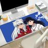 Anime Inuyasha Mousepad HD Printing Computer Gamers Locking Edge Non-slip Mouse Pad XXL90x40cm Keyboard PC Desk Pad