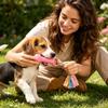 Bite Resistant Dog Dental Chew Stick Interactive Teeth Cleaning Toy Pet Mouth Cleaning Accessory for Small Medium Large Breed