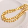 Baroque High Luster South Sea Gold Champagne Smoke Gray Pearl Shell Beads for DIY Jewelry.