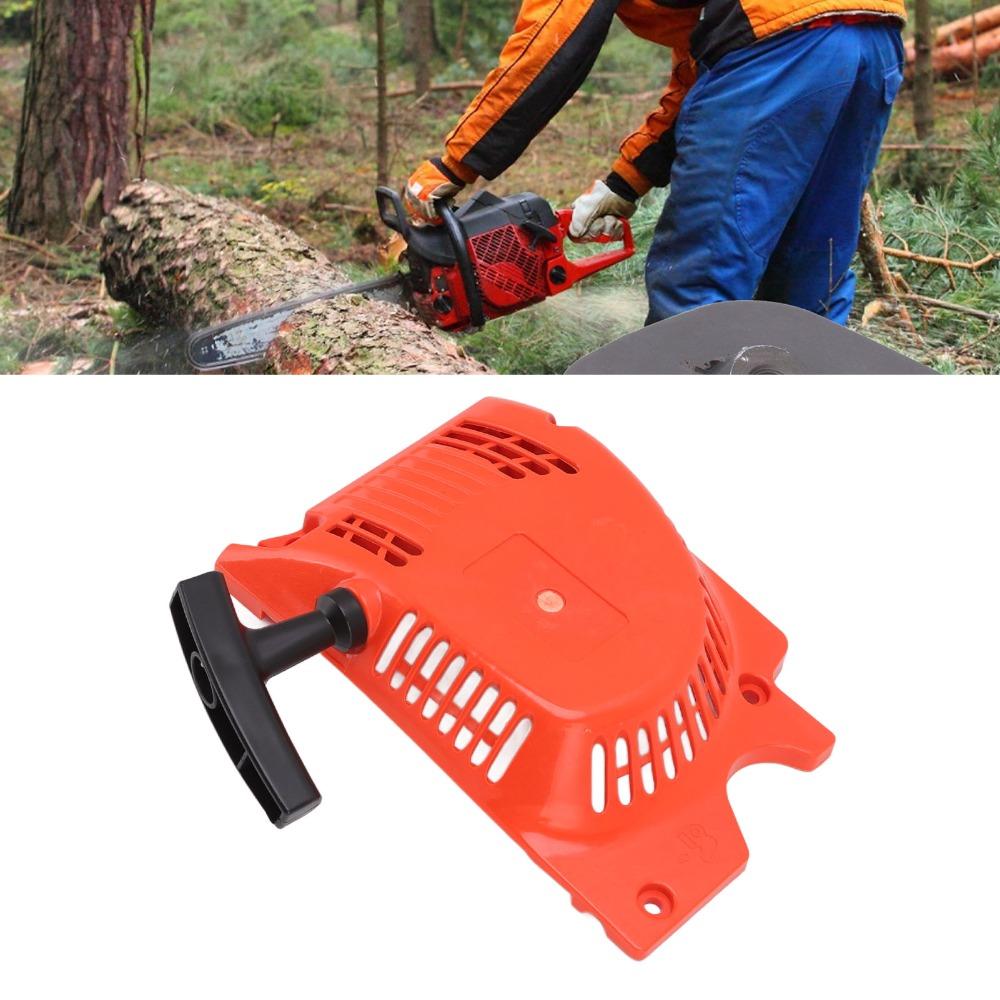 ABS Pull Starter Assembly Comfort Grip Handle Chainsaw Equipment for 4500 5200 5800