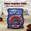 2GA Subwoofer Audio Cable 60 AMP Fuse Wiring Fuse Holder Wire Cable Copper Clad Aluminum Car Amplifier Cable Audio Modification