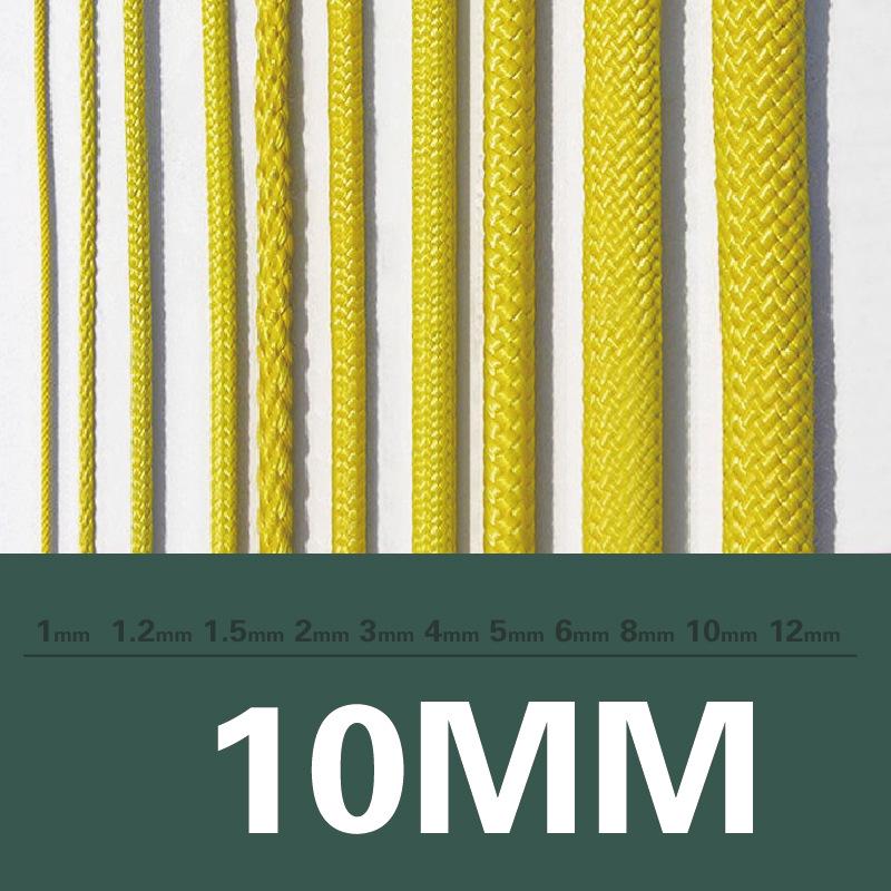 Aramid Fiber Fire Safety Rope: Flame Retardant, High-Temperature & Wear/Chemical Resistant, High-Strength, Free Shipping