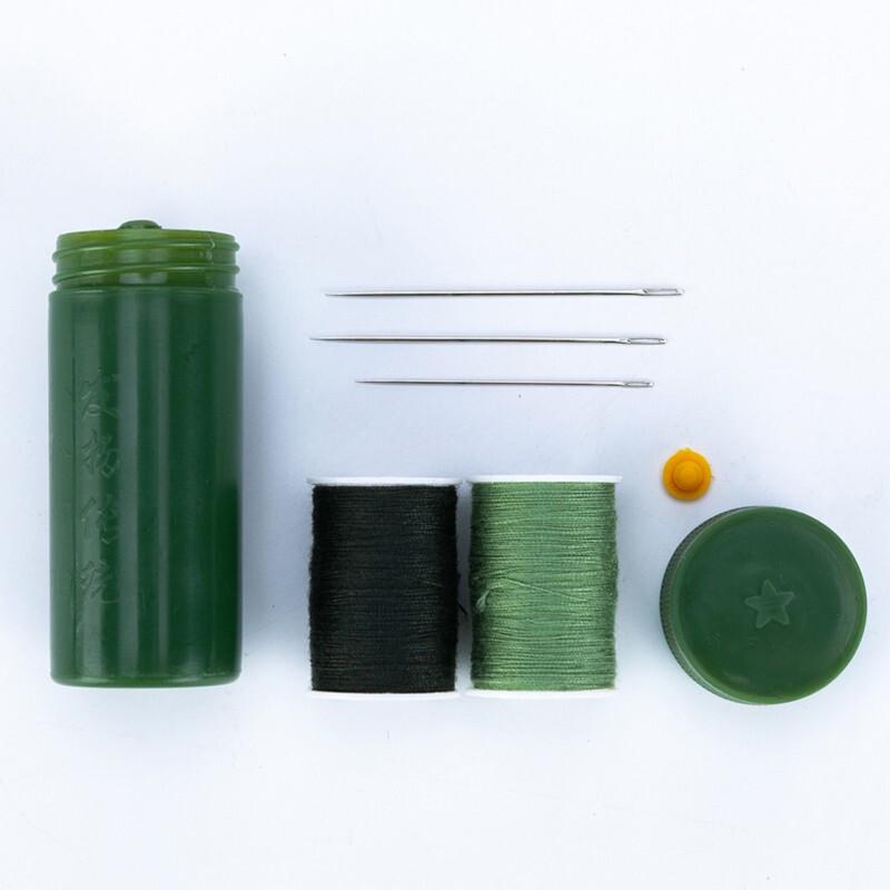 Portable Military Green Sewing Kit