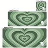 Minimalist Love Heart Wave Mouse Pad Large Office Natural Rubber Desk Mat Waterproof Desktop Keyboard Deskmat Gaming Mousepad