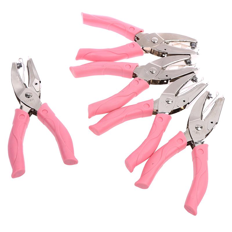 Hand Held Single Hole Punch Small Stationery Binding Punch Card Punch