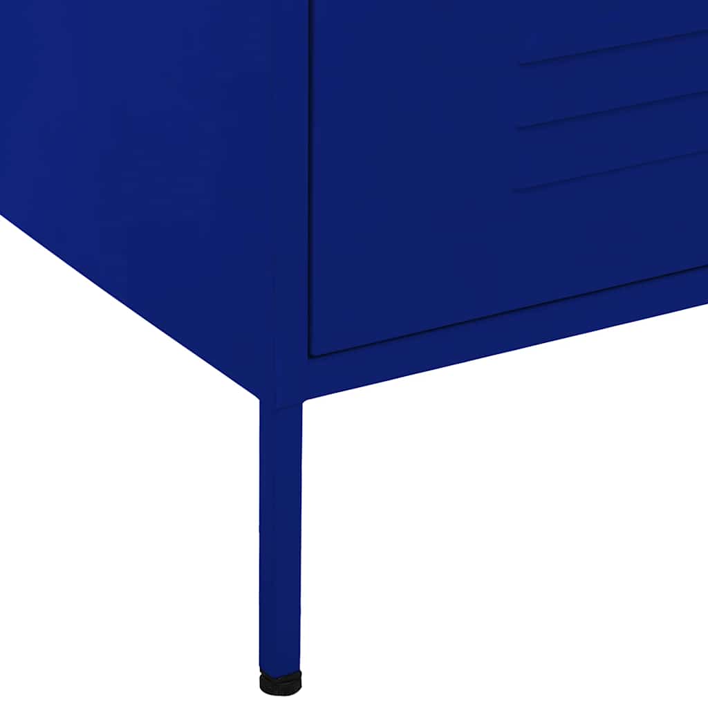 Blue Navy Sideboard 80 x 35 x 101.5 cm Steel