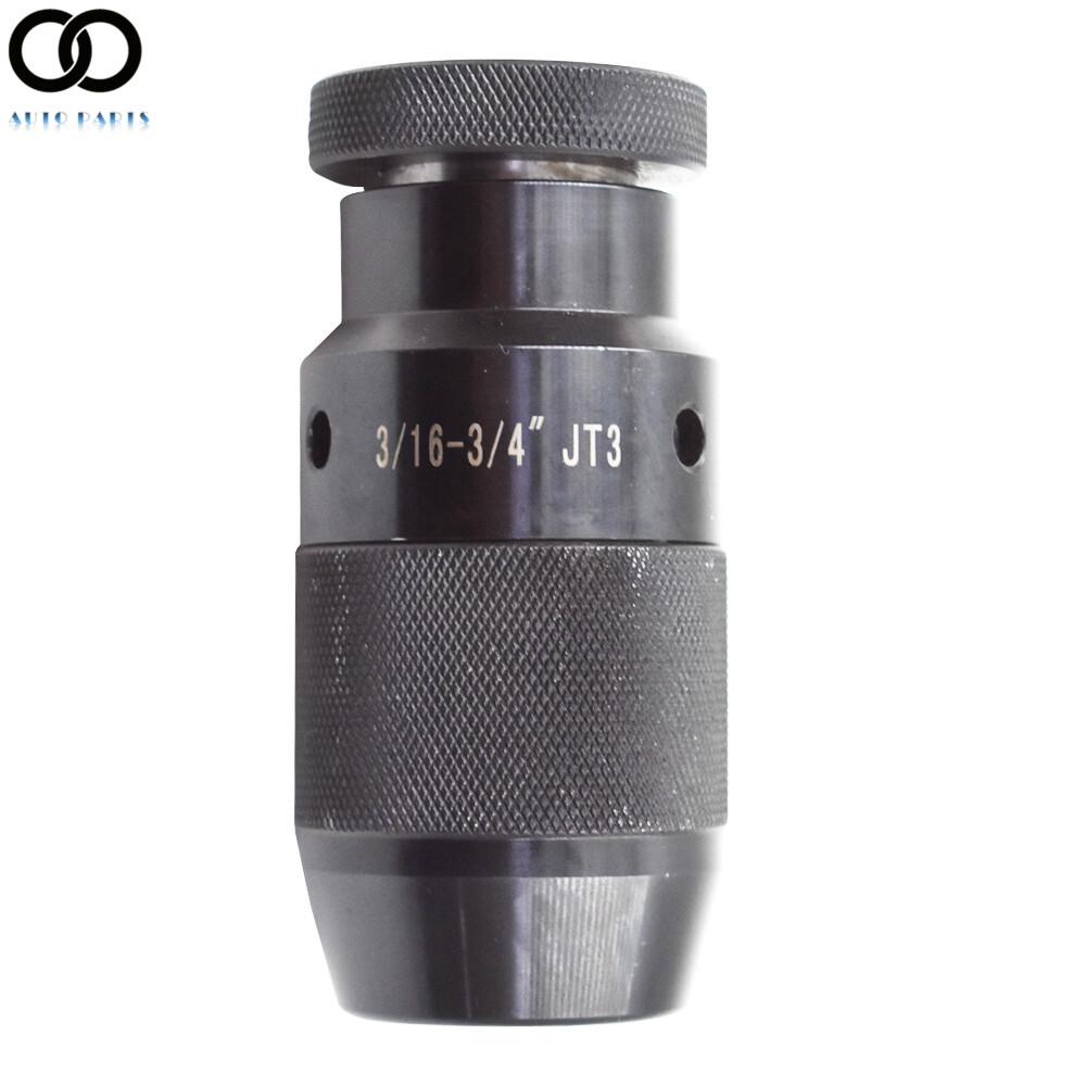 3/16-3/4" 3JT Pro-Series Keyless Drill Chuck Heavy Duty CNC Jacobs Type JT3