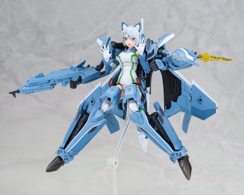 Aoshima Bunka Kyozai VFG Macross Delta Kairos approximately 155mm plastic model VF-31A SP, tall, pre-colored kit, MC-11