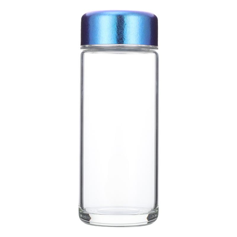 

Single Layer Titanium Glass High Boron Silicon Bubble Tea Cup Portable Gift for Women Ladies 201-300ml