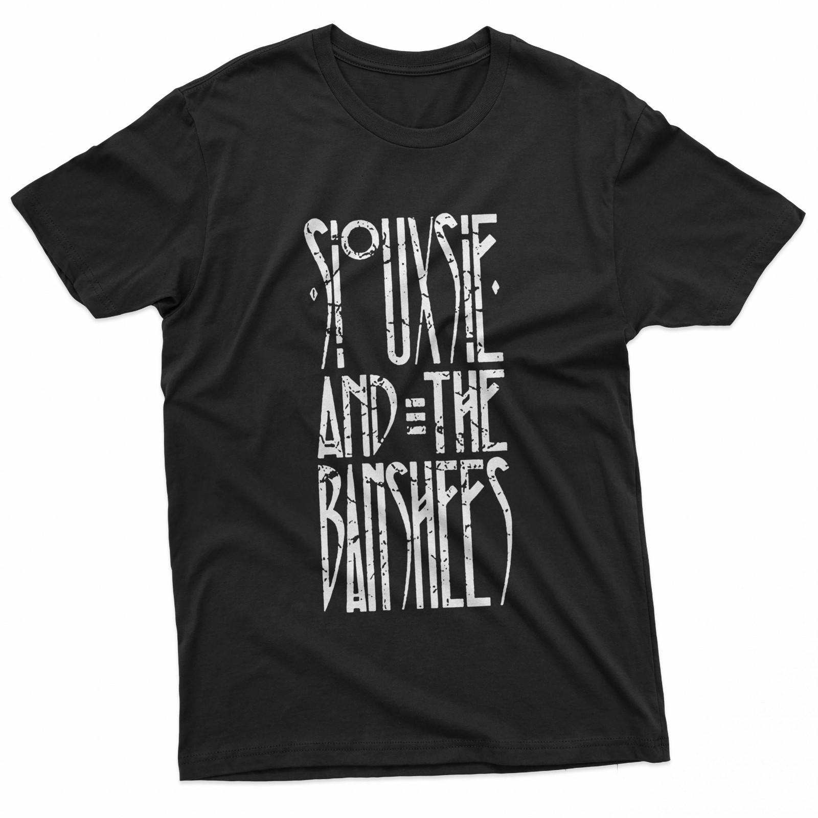 Souuxsie The Banshees Tee Logo Band 80s Music T-Shirt XXL