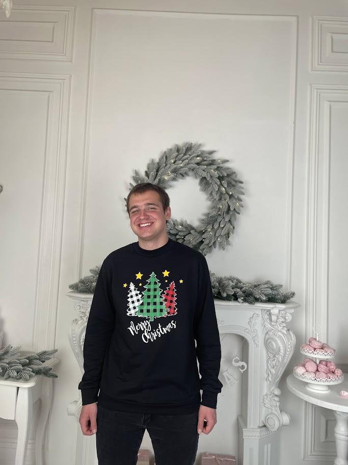 Feiertags-Sweatshirt (Herren) – Kuscheliger Stoff & Weihnachtsdesign, Winter, 8167-F HC