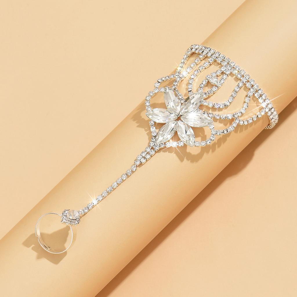 1 STK Damen Krallenketten Serie Mode Fünfblattblume Fingerkette Date Reise Bankett Party Festival Verkleidung Geschenk