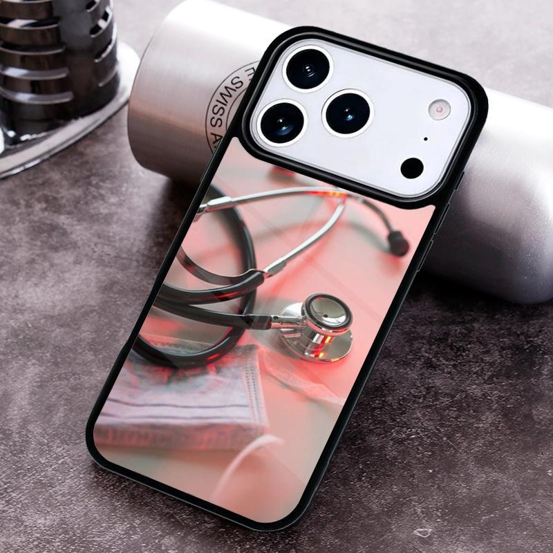 Cartoon Medicine Nurse Doctor Phone Case For iPhone 17 16 15 14 13 12 11 Pro Max Plus 17Air Soft Silicone Cover