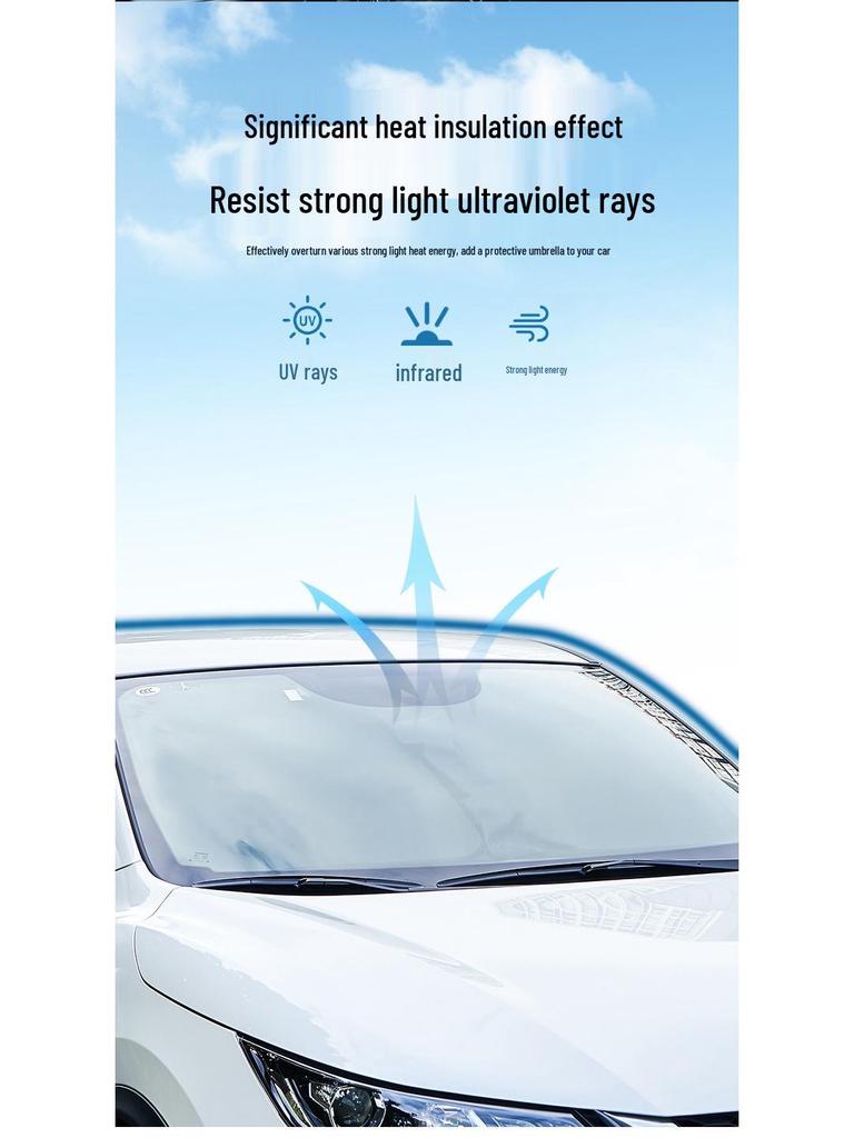 Kia K3 Stonic Eeed Yipao KX1 Front Windshield Sunshade: Full Coverage Heat Insulation & Sun Protection