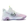 Nike KD Trey 5 IX Cushioning Slip Resistant Mid top Vintage Basketball Shoes Unisex White Blue Purple DJ6922-100(Team352-)