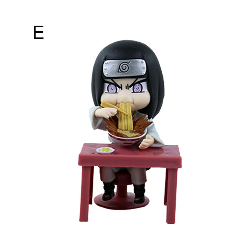 Naruto Shippuden Ramen Theme Series  Chibi Small Pvc Anime Figurine Naruto Sasuke Uchiha Merch  Toys Present For Kids