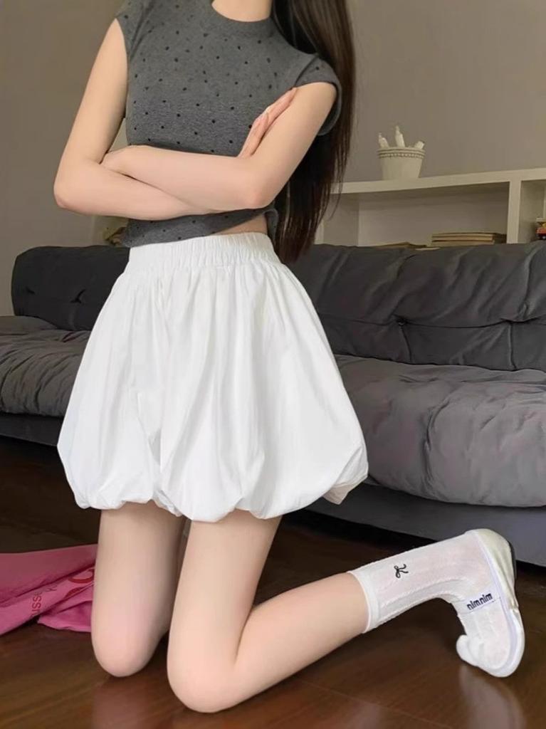 Basic High Waist Freizeithose mit Stretch für den Sommerurlaub