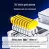 SAMZHE Cat6 Gold-Plated RJ45 Connectors (30-Pack)