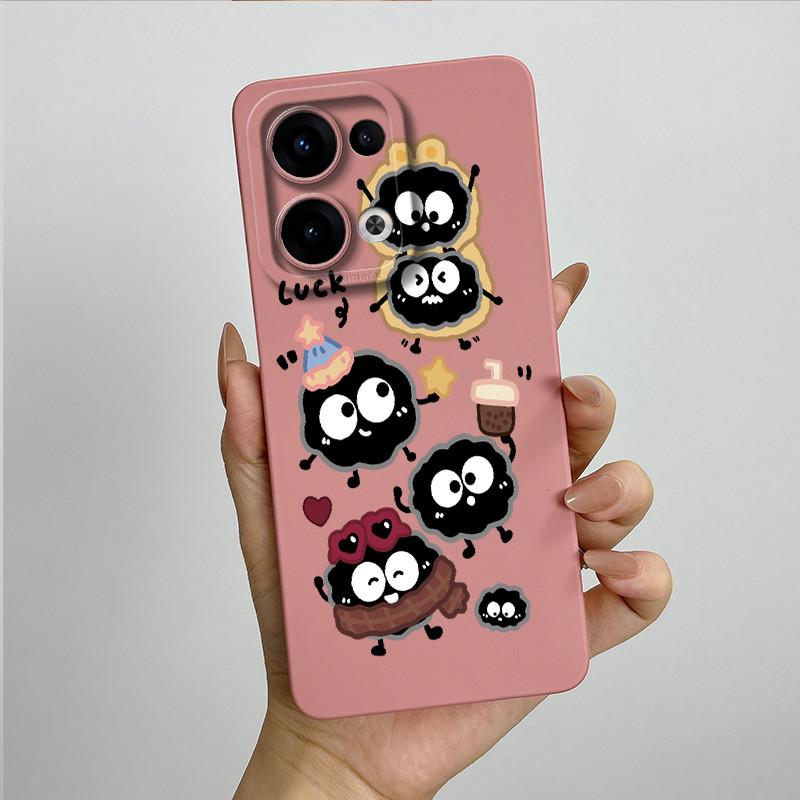 For OPPO Reno 13 CPH2689 Reno13 Phone Case Soft Silicone Funda Sweet Painted Fashion Cartoon Bumper Coque Printed Back Cover