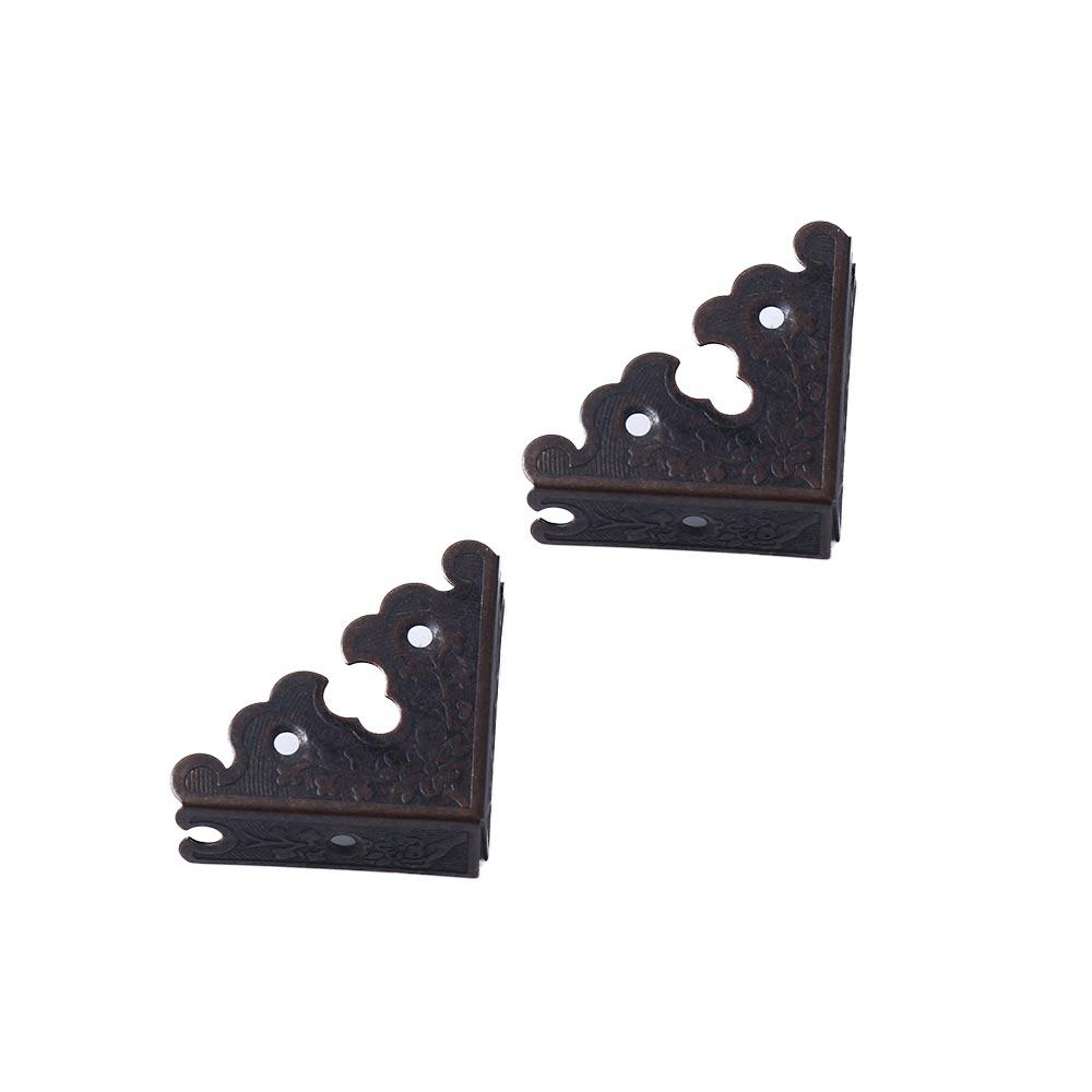 Nails Jewelry Box Guard Corner Protectors Furniture Hardware Corner Brackets Decorative Protectors