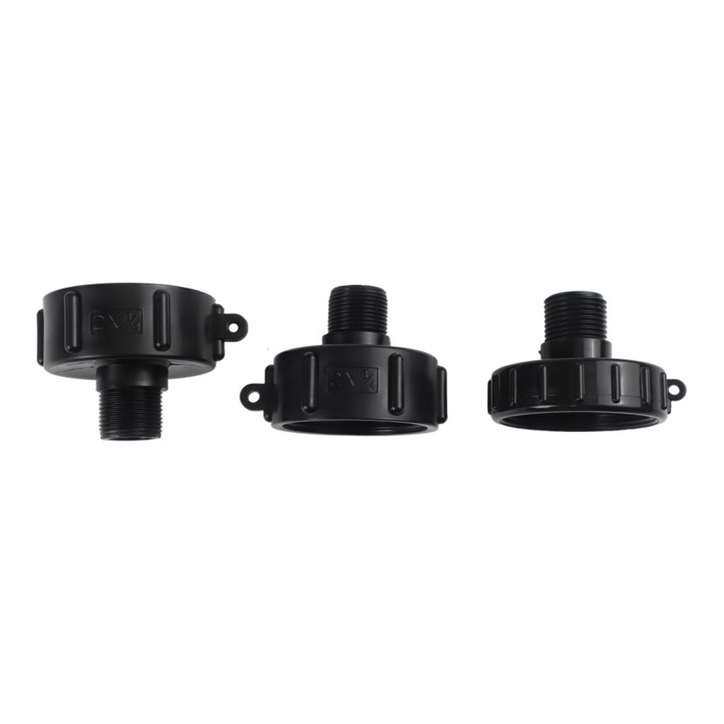 IBC Garden Hose Adapter Threaded Hose Connector Water Pipe Adapter Adapter Set