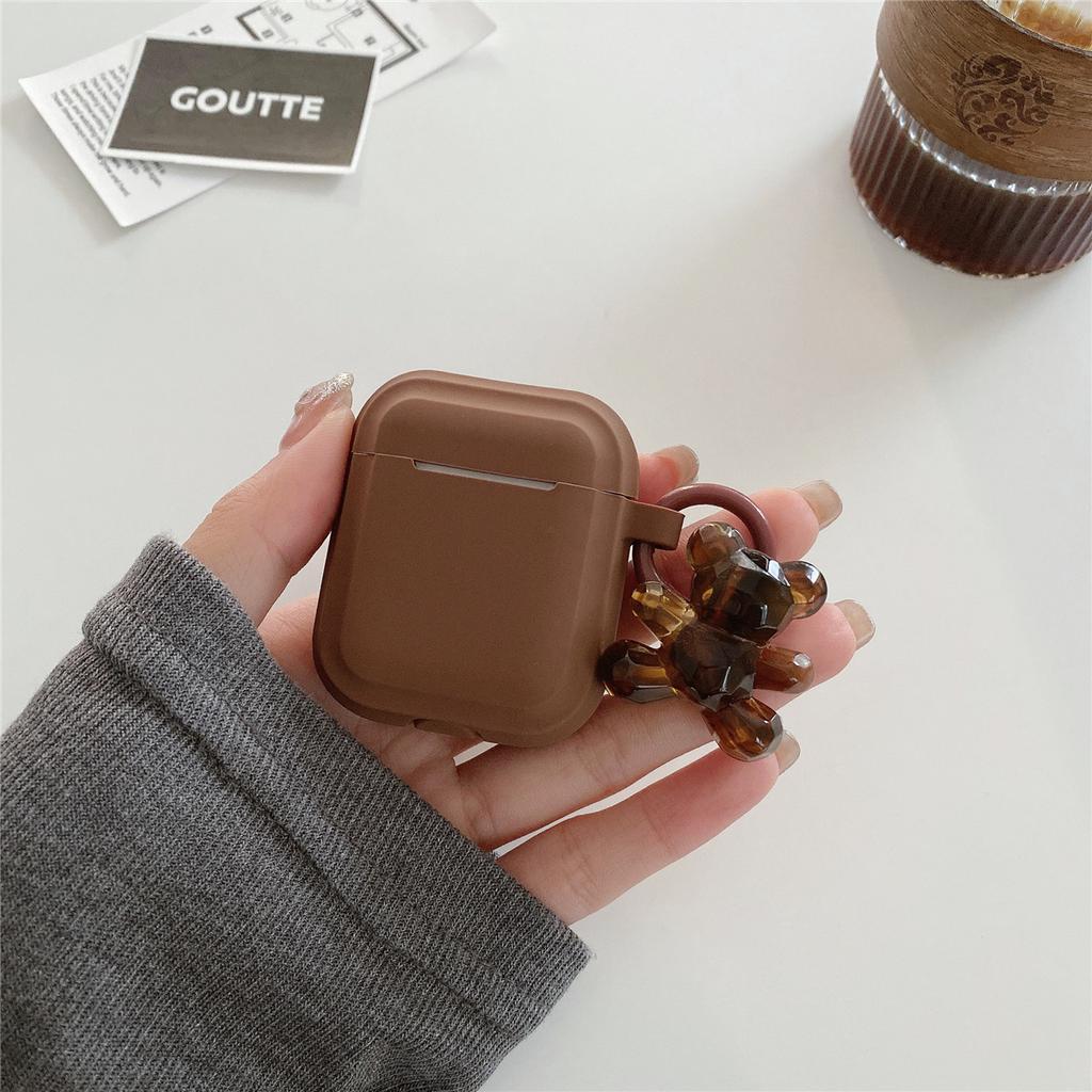 1st generation silicone bear for Apple AirPods 111 generation Bluetooth headset protective case Pro1 headphone case soft case
