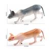 Realistic Short-haired Persian Cat Model For Kids Educational Pet Decoration