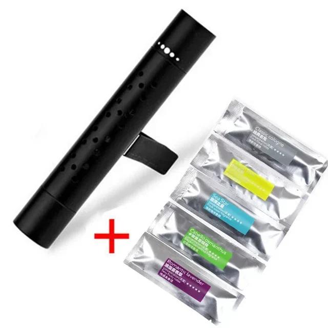 Car Air Freshener Vent Clip Auto Interior Perfume Diffuser, Long-Lasting Scent for Vehicles 5 Styles, Refillable Car Accessories