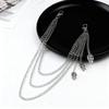 Trendy Cross-Border Multi-Layer Skull Pendant Waist Chain for Women