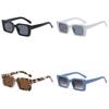 Sun Protection Square Sunglasses With Uv400 For Fashionable Outdoor Travel