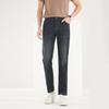 Fengmao Men's Straight Leg Deep Gray Jeans