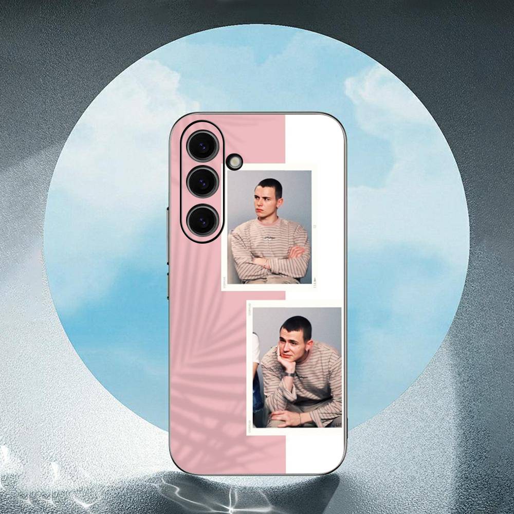 Aron Piper For Samsung Galaxy S23 S24 S25 Ultra S22 Plus S21 Black Soft Case Waterproof Soft Case