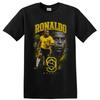 Ronaldo Nazario Brazílie Fotbalová Legenda Tričko Vintage Grafické Tričko Hráče