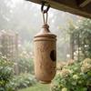 Holz Kolibri Haus Vogel Futterhaus Wetterfest Außen Garten Hof Hängend Kleiner Vogel Futterhaus Dekoration