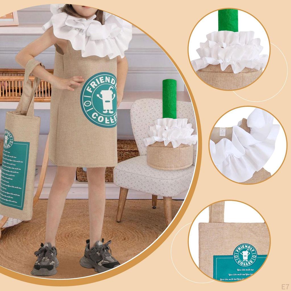 Cafe Costumes, Halloween Cosplay for Festival, Carnival And Role Play