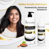 The Skin Story Sulphate Free Keratin Shampoo & Conditioner Set | Shine & Frizz-Free Hair Care | Damage Repair with Argan, Macadamia| 1Litre + 450g