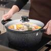Nonstick Soup Iron Material Smooth Surface Easy Clean Mirror Finish Anti Scald H Kitchen Cooking Pot Milk Heating