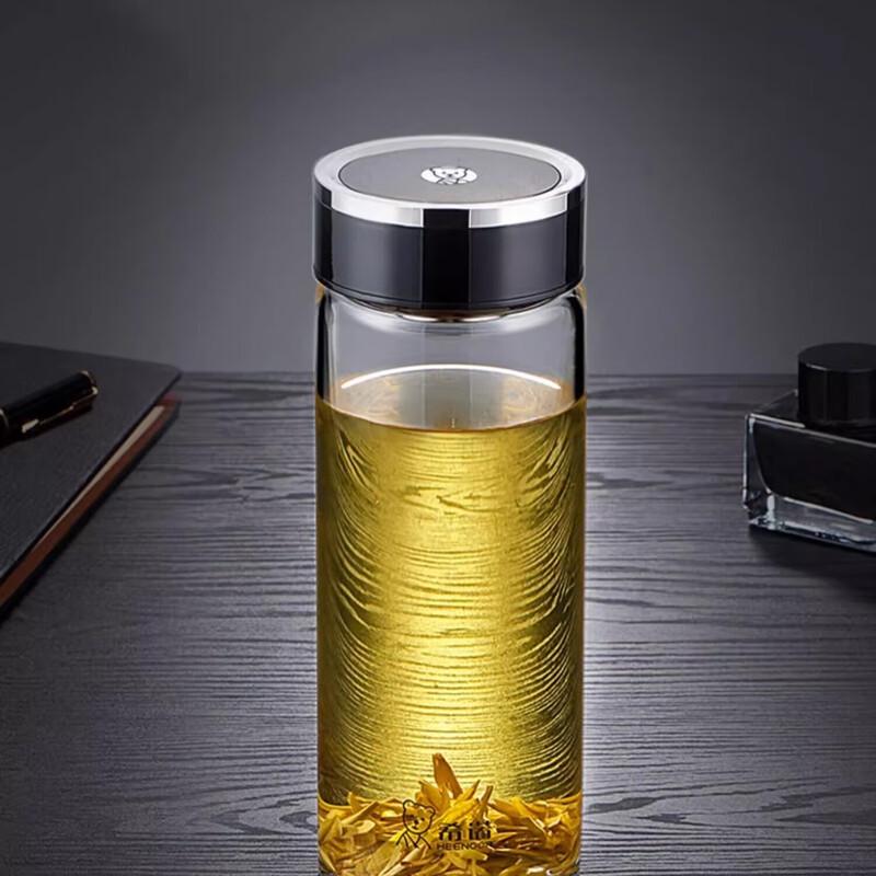 Xinuo Portable Glass Tea Infuser Bottle